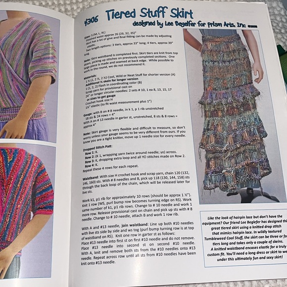 Prism Book 43 Spirited Spring Knit Patterns How To Make Booklet 25 Pages - Picture 6 of 6